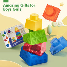 Laden Sie das Bild in den Galerie-Viewer, Stacking Blocks Montessori Toys