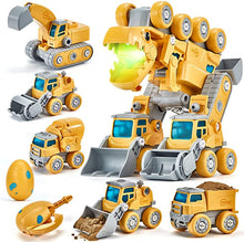 Load image into Gallery viewer, Take apart transform robot toys for boys girls