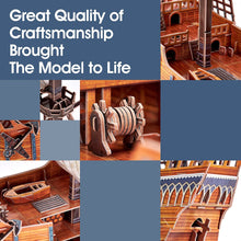 Load image into Gallery viewer, Cubicfun®  3D Puzzle Spanish Santa Maria Ship Model