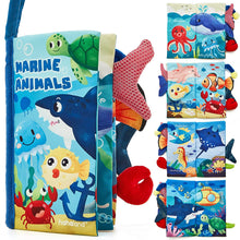 Load image into Gallery viewer, Baby Cloth Books Soft Infant Books
