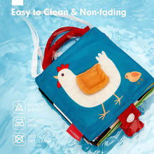 Cargar imagen en el visor de la Galería, High Contrast Tummy Time Baby Books