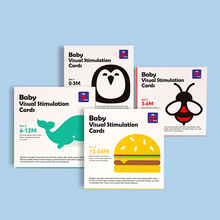 Load image into Gallery viewer, Cards Baby Visual Stimulation Cards 0-3-6-12-36 Months