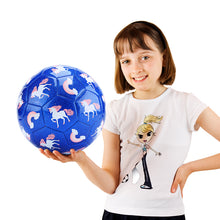 Carica l'immagine nel visualizzatore Galleria, Pallone da calcio misura 3 effetto glitter con pompa