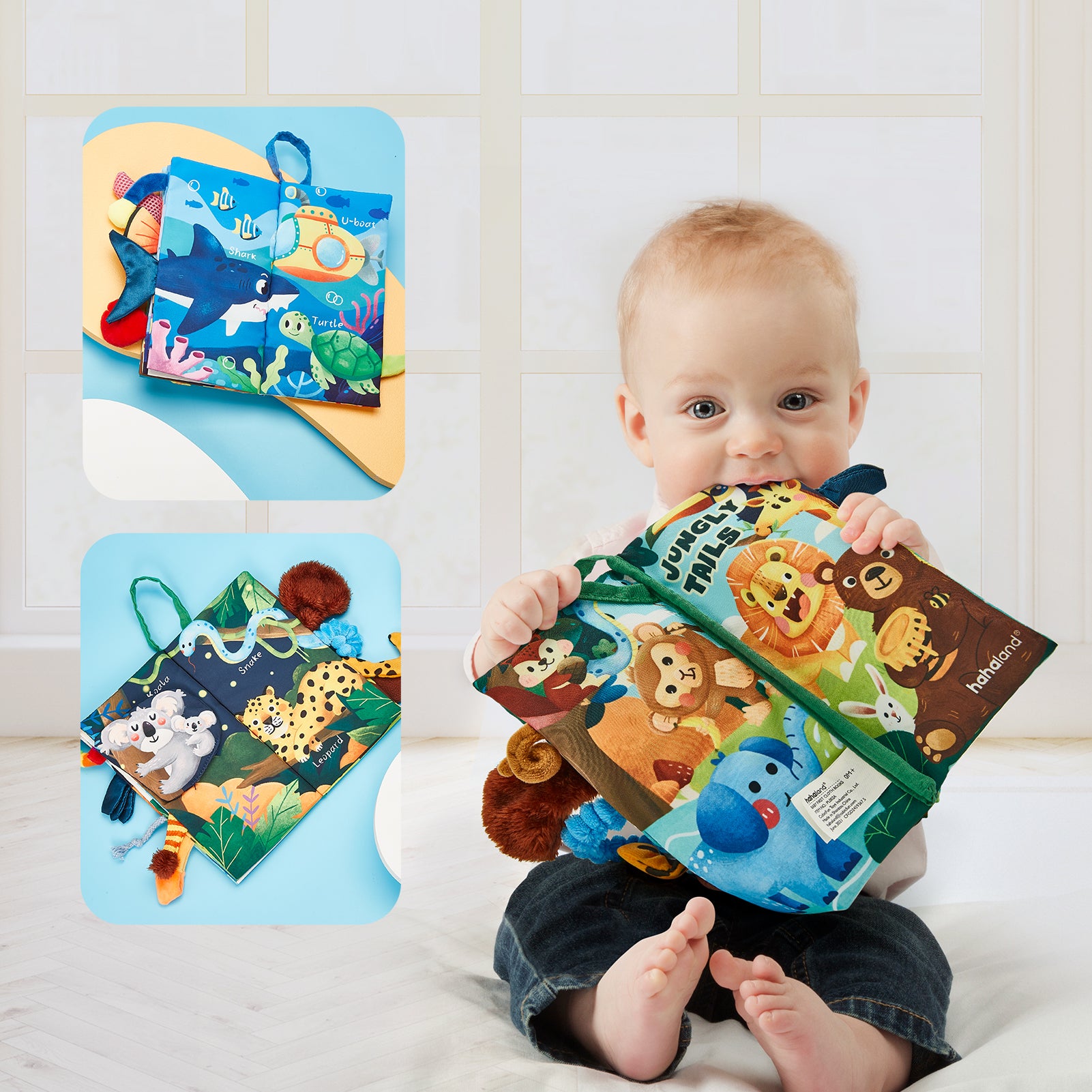 Baby Cloth Books Soft Infant Books – Hahaland
