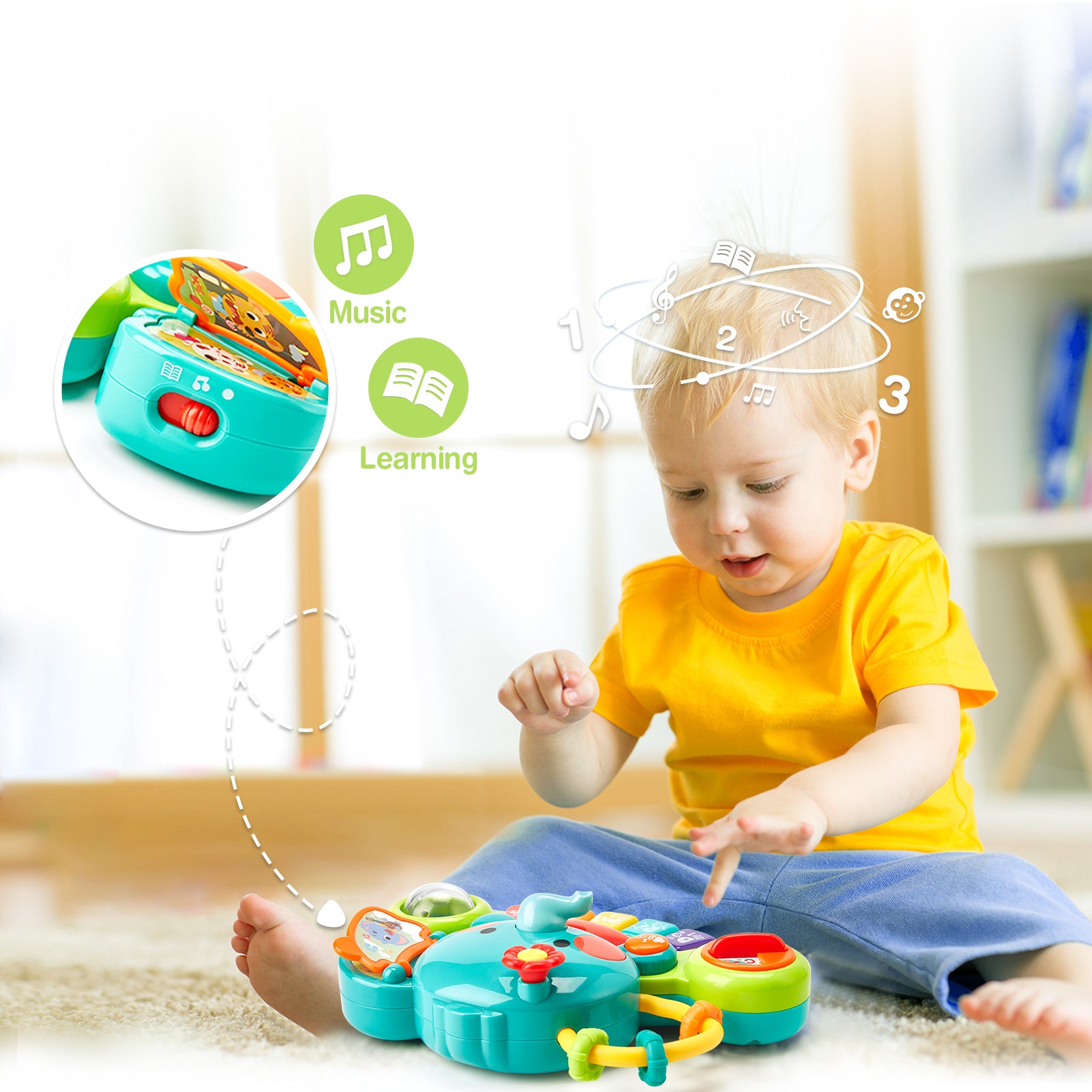 Giocattoli per bambini Giocattoli per bambini 3-6 mesi – Hahaland