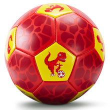 Carica l'immagine nel visualizzatore Galleria, Pallone da calcio misura 3 borsa a rete con pompa a mano
