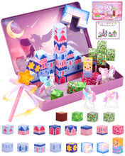 Load image into Gallery viewer, Dreamy Castle Magnetic Blocks

