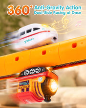 Laden Sie das Bild in den Galerie-Viewer, 3D Anti-Gravity Rail Car Set - 59PCS
