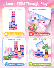 Load image into Gallery viewer, Dreamy Castle Magnetic Blocks
