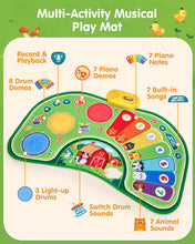 Carica l'immagine nel visualizzatore Galleria, Interactive Music Mat for Toddlers
