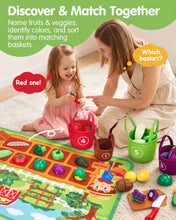 Laden Sie das Bild in den Galerie-Viewer, Farm Harvest Play Food Set
