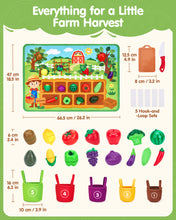 Laden Sie das Bild in den Galerie-Viewer, Farm Harvest Play Food Set

