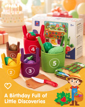 Laden Sie das Bild in den Galerie-Viewer, Farm Harvest Play Food Set
