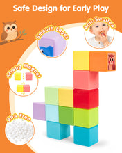 Load image into Gallery viewer, Large Magnetic Blocks Train Set
