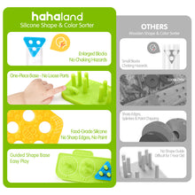 Load image into Gallery viewer, Silicone Sorting &amp; Stacking Sensory Toy
