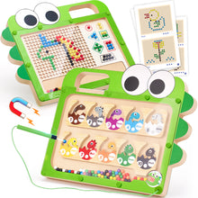 Laden Sie das Bild in den Galerie-Viewer, Montessori Magnetic Maze &amp; Drawing Board
