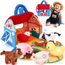 Carica l&#39;immagine nel visualizzatore Galleria, Stuffed Farm Animals with Real Sounds
