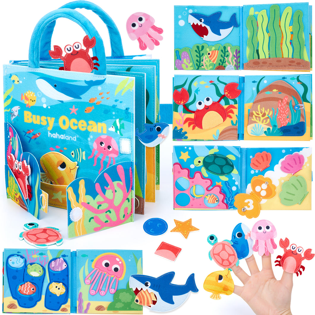 hahaland Ocean Busy Book