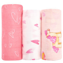 Cargar imagen en el visor de la Galería, Muslin Swaddle Blankets Bamboo - 4 Types
