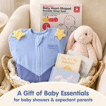 Charger l'image dans la visionneuse de la galerie, HEART-SHAPED ARMS-UP SLEEP SACK (BLUE)
