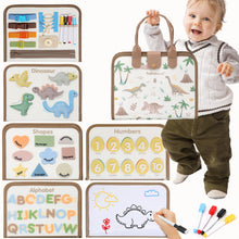 Carica l&#39;immagine nel visualizzatore Galleria, Montessori Busy Board for Toddlers 2-4
