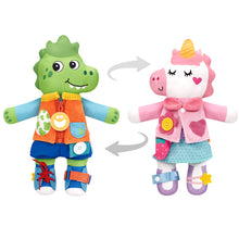 Carica l'immagine nel visualizzatore Galleria, 2-in-1 Montessori Plush Busy Doll
