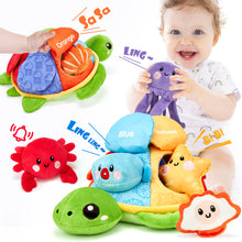 Load image into Gallery viewer, Montessori Sorting Matching Stuffed Animals Toy
