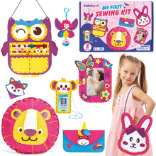 Charger l&#39;image dans la visionneuse de la galerie, 8 Easy DIY Sewing Kit for Kids Aged 5+
