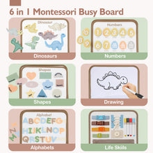 Carica l&#39;immagine nel visualizzatore Galleria, Montessori Busy Board for Toddlers 2-4
