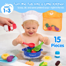 Cargar imagen en el visor de la Galería, Color Changing Bath Soup Kitchen Playset
