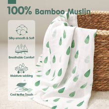 Cargar imagen en el visor de la Galería, Muslin Swaddle Blankets Bamboo - 4 Types
