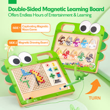 Laden Sie das Bild in den Galerie-Viewer, Montessori Magnetic Maze &amp; Drawing Board
