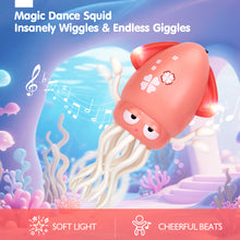 Load image into Gallery viewer, Hahaland Dancing Squid Toy - Pink
