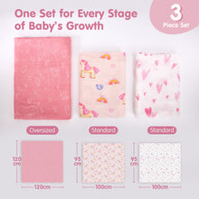 Cargar imagen en el visor de la Galería, Muslin Swaddle Blankets Bamboo - 4 Types
