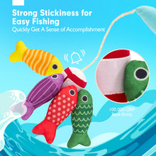 Carica l&#39;immagine nel visualizzatore Galleria, Toddler Montessori Fishing Toys for 1 Year Old
