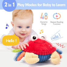 Charger l&#39;image dans la visionneuse de la galerie, Musical Dancing Crab Sensory Toy for 12-18 Months
