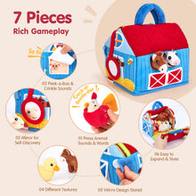 Carica l&#39;immagine nel visualizzatore Galleria, Stuffed Farm Animals with Real Sounds
