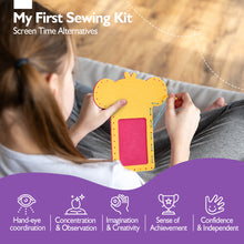 Charger l&#39;image dans la visionneuse de la galerie, 8 Easy DIY Sewing Kit for Kids Aged 5+
