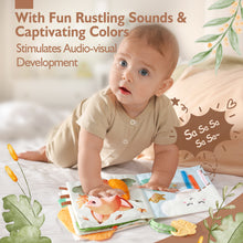 Carica l&#39;immagine nel visualizzatore Galleria, Baby Books 0-6 Months Tummy Time Sensory Toy
