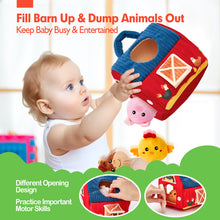 Cargar imagen en el visor de la Galería, Montessori Farm Animal Set for 6-12 Months
