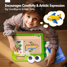 Laden Sie das Bild in den Galerie-Viewer, Montessori Magnetic Maze &amp; Drawing Board
