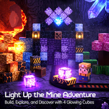Carica l'immagine nel visualizzatore Galleria, CRYSTAL MINE ADVENTURE MAGNETIC BLOCKS 210PCS
