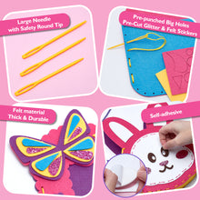 Charger l&#39;image dans la visionneuse de la galerie, 8 Easy DIY Sewing Kit for Kids Aged 5+
