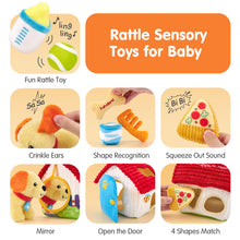Laden Sie das Bild in den Galerie-Viewer, Puppy Plush Sensory Toy Set

