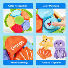 Load image into Gallery viewer, Montessori Sorting Matching Stuffed Animals Toy
