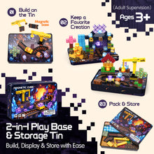 Carica l'immagine nel visualizzatore Galleria, CRYSTAL MINE ADVENTURE MAGNETIC BLOCKS 210PCS
