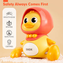 Load image into Gallery viewer, Musical Mother Duck Crawling Baby Toys
