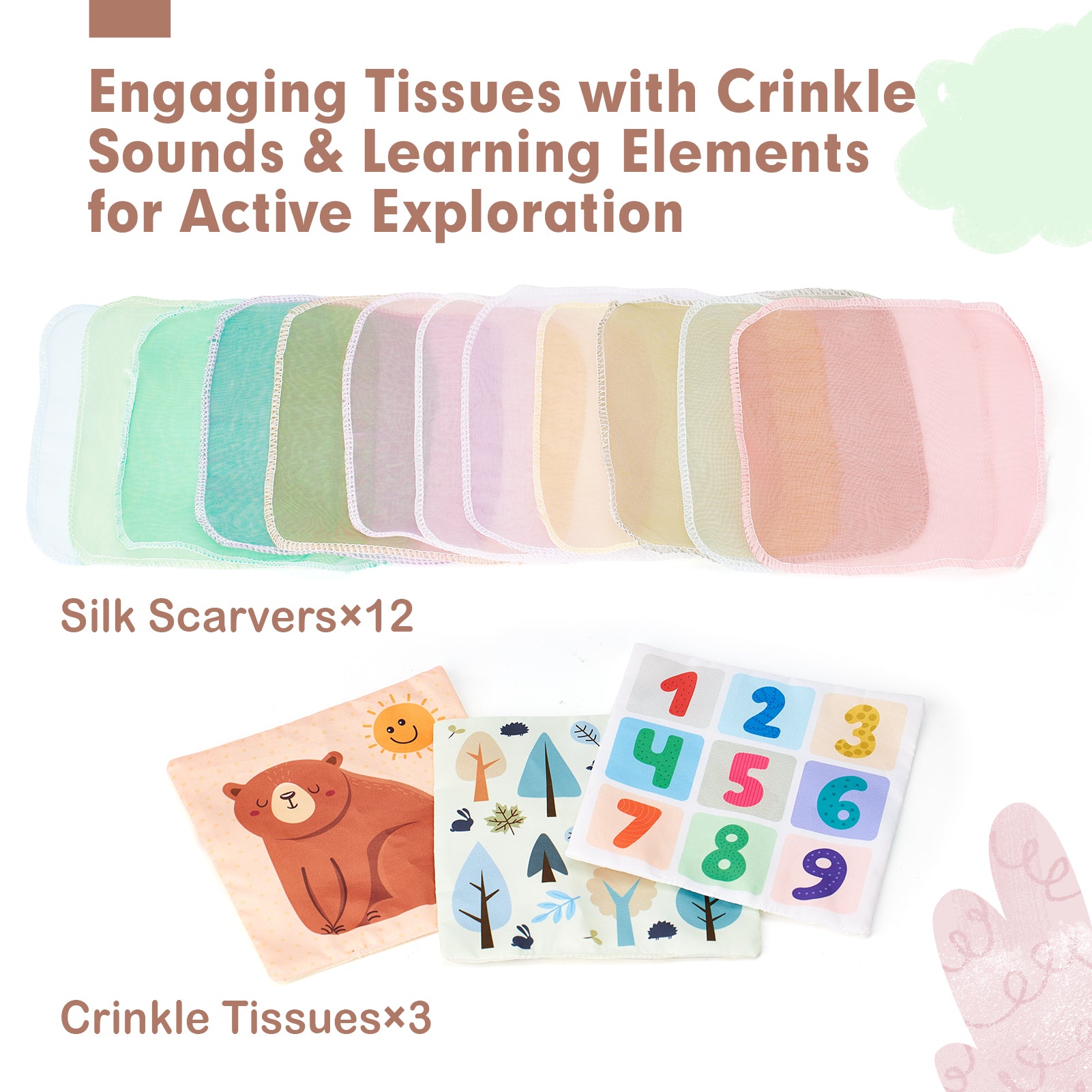 Montessori Baby Tissue Box Toy 6-12 Months – Hahaland