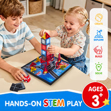 Cargar imagen en el visor de la Galería, Magnetic Tiles FIire Rescue Set
