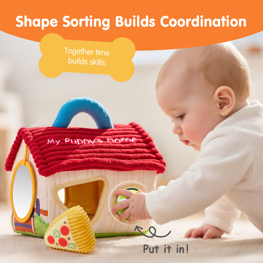 Puppy Plush Sensory Toy Set